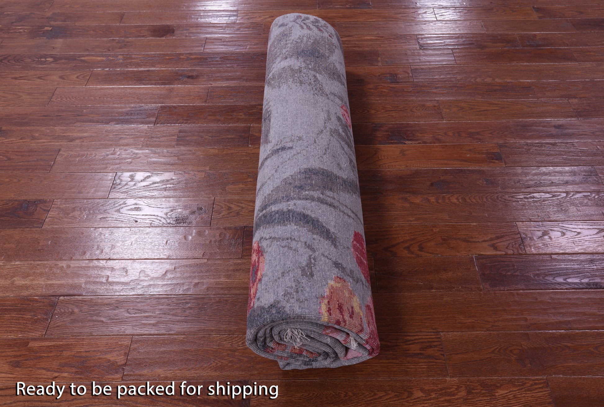 Contemporary Hand Knotted 100% Silk Rug - 8' 11" X 12' 0" - Golden Nile