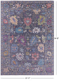 Grey Turkish Oushak Hand Knotted Wool Rug - 9' 11" X 14' 0" - Golden Nile