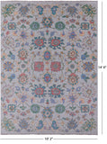 Turkish Oushak Hand Knotted Wool Rug - 10' 2" X 14' 0" - Golden Nile