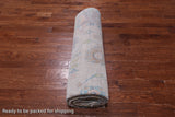 SUPER SALE Ivory Turkish Oushak Hand Knotted Wool Rug - 7' 10" X 10' 8"