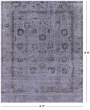 Persian Tabriz Handmade Wool & Silk Rug - 8' 0" X 9' 9" - Golden Nile