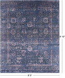 Persian Tabriz Handmade Wool & Silk Rug - 8' 0" X 9' 10" - Golden Nile
