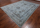 Persian Tabriz Handmade Wool & Silk Rug - 9' 0" X 11' 10"