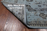 Persian Tabriz Handmade Wool & Silk Rug - 9' 0" X 11' 10"