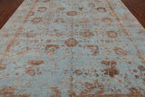 Persian Tabriz Hand Knotted Wool & Silk Rug - 9' 0" X 12' 2"