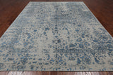 Ivory Persian Fine Serapi Hand Knotted Wool & Silk Rug - 8' 10" X 11' 9"