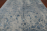 Ivory Persian Fine Serapi Hand Knotted Wool & Silk Rug - 8' 10" X 11' 9"