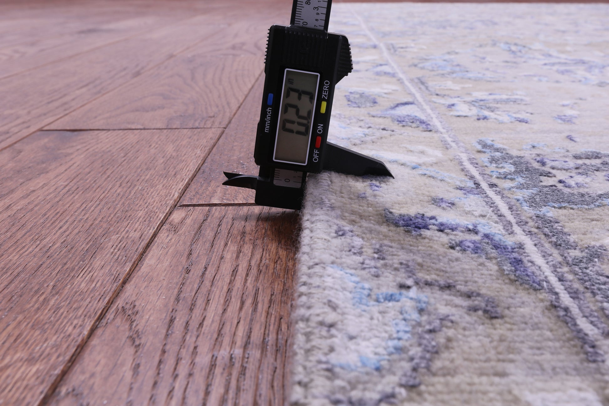 Grey Persian Tabriz Hand Knotted Wool & Silk Rug - 8' 10" X 11' 11" - Golden Nile