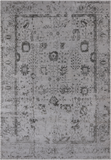 Grey Persian Tabriz Hand Knotted Wool & Silk Rug - 9' 11" X 14' 3"