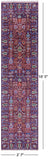 Turkish Oushak Handmade Wool Runner Rug - 2' 7" X 10' 5" - Golden Nile