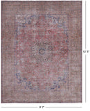 Persian Overdyed Hand Knotted Wool Rug - 9' 7" X 12' 5" - Golden Nile