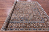 Persian Vintage White Wash Hand-Knotted Wool Rug - 9' 7" X 12' 9" - Golden Nile
