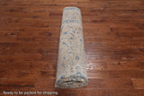 SUPER SALE Persian Vintage White Wash Hand Knotted Wool Rug - 9' 8" X 12' 5"