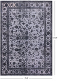 Persian Overdyed Hand Knotted Wool Rug - 7' 9" X 11' 0" - Golden Nile