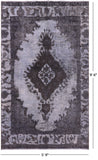 Persian Overdyed Hand Knotted Wool Rug - 5' 9" X 9' 6" - Golden Nile