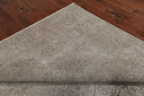 SUPER SALE Persian Vintage White Wash Hand Knotted Wool Rug - 7' 5" X 10' 6"