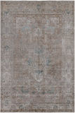 SUPER SALE Persian Vintage White Wash Hand Knotted Wool Rug - 6' 6" X 9' 9"
