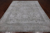 SUPER SALE Ivory Persian Vintage White Wash Handmade Wool Area Rug - 8' 3" X 10' 6"