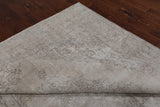SUPER SALE Ivory Persian Vintage White Wash Handmade Wool Rug - 7' 4" X 10' 9"