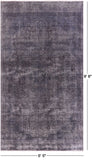 Persian Overdyed Handmade Wool Rug - 5' 5" X 9' 6" - Golden Nile