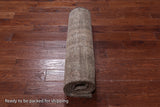 SUPER SALE Ivory Persian Vintage White Wash Handmade Wool Rug - 6' 4" X 9' 4"