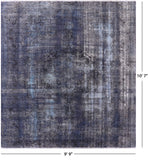 Persian Overdyed Hand Knotted Wool Rug - 9' 9" X 10' 7" - Golden Nile