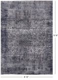 Persian Overdyed Handmade Wool Area Rug - 8' 10" X 12' 6" - Golden Nile