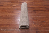 SUPER SALE Persian Vintage White Wash Hand Knotted Wool Rug - 9' 10" X 12' 6"