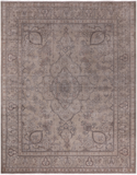SUPER SALE Persian Vintage White Wash Hand Knotted Wool Rug - 9' 10" X 12' 6"
