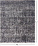 Persian Overdyed Hand Knotted Wool Area Rug - 9' 8" X 12' 0" - Golden Nile