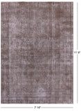 Persian Overdyed Handmade Wool Rug - 7' 10" X 11' 0" - Golden Nile