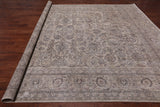 SUPER SALE Ivory Persian Vintage White Wash Hand-Knotted Wool Rug - 9' 10" X 12' 10