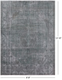 Persian Overdyed Hand Knotted Wool Rug - 9' 8" X 12' 10" - Golden Nile