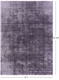 Persian Overdyed Hand Knotted Wool Rug - 9' 1" X 12' 10" - Golden Nile