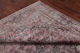 SUPER SALE Persian Vintage White Wash Handmade Wool Rug - 9' 8" X 12' 5"
