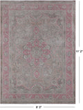SUPER SALE Persian Overdyed Handmade Wool Rug - 8' 3" X 11' 2"