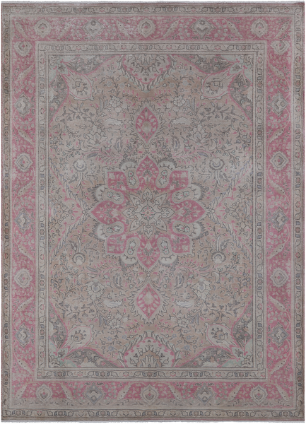 SUPER SALE Persian Overdyed Handmade Wool Rug - 8' 3" X 11' 2"