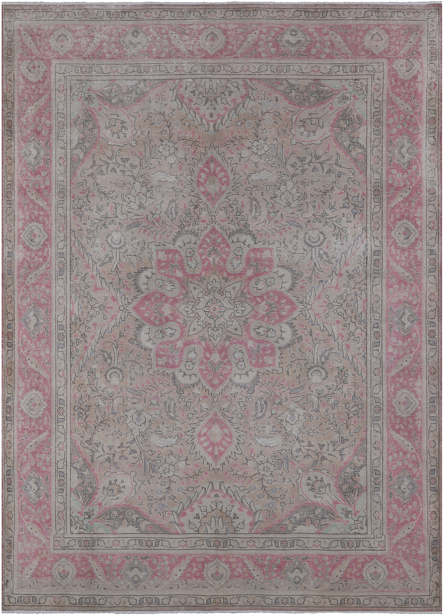 SUPER SALE Persian Overdyed Handmade Wool Rug - 8' 3" X 11' 2"