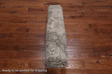 SUPER SALE Persian Vintage White Wash Hand Knotted Wool Rug - 7' 7" X 10' 8"