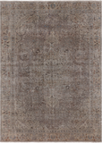 SUPER SALE Persian Vintage White Wash Hand Knotted Wool Rug - 8' 0" X 11' 1"