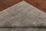 SUPER SALE Persian Vintage White Wash Hand Knotted Wool Rug - 8' 0" X 11' 1"