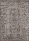 SUPER SALE Ivory Persian Vintage White Wash Handmade Wool Rug - 7' 8" X 11' 2"