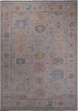 SUPER SALE Ivory Turkish Oushak Handmade Wool Rug - 10' 1" X 14' 0"