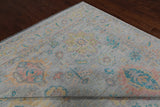 Grey Kazak Hand Knotted Wool Rug - 10' 2" X 14' 0"