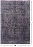 Persian Overdyed Handmade Wool Area Rug - 7' 8" X 11' 4" - Golden Nile