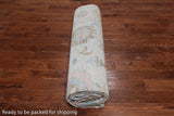SUPER SALE Ivory Turkish Oushak Handmade Wool Rug - 9' 2" X 12' 0"