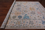 SUPER SALE Ivory Turkish Oushak Hand Knotted Wool Rug - 10' 0" X 14' 2"
