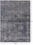 Persian Overdyed Hand Knotted Area Rug - 6' 10" X 9' 7" - Golden Nile
