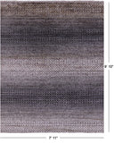 Savannah Grass Hand Knotted Wool & Silk Rug - 7' 11" X 9' 10" - Golden Nile