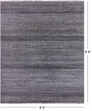 Savannah Grass Hand Knotted Wool & Silk Rug - 8' 0" X 9' 9" - Golden Nile
